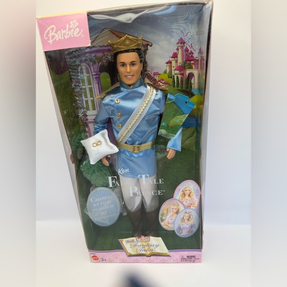NEW Ken Fairy Tale Collection Prince Barbie MATTEL 2003 - Picture 1 of 6